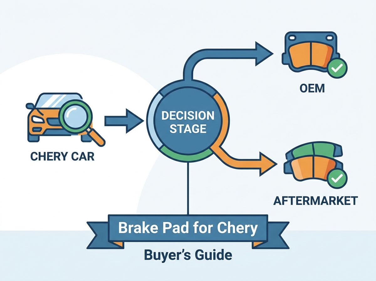 Brake Pad for Chery installation and inspection
