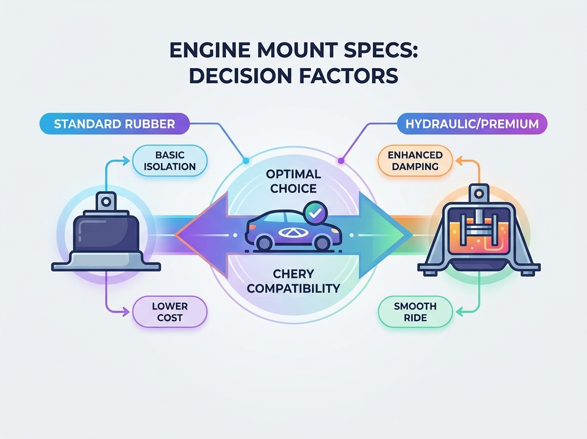 Engine mount for Chery