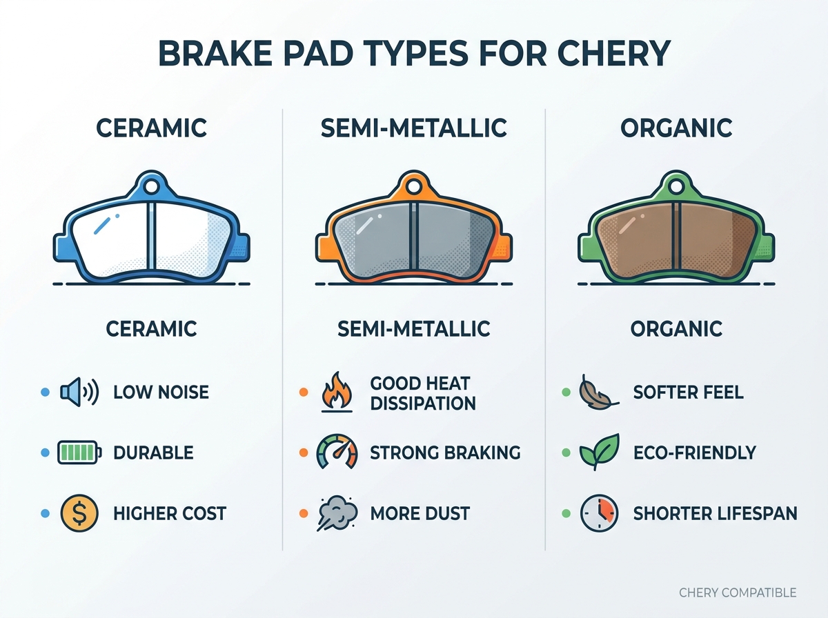 Brake Pad for Chery